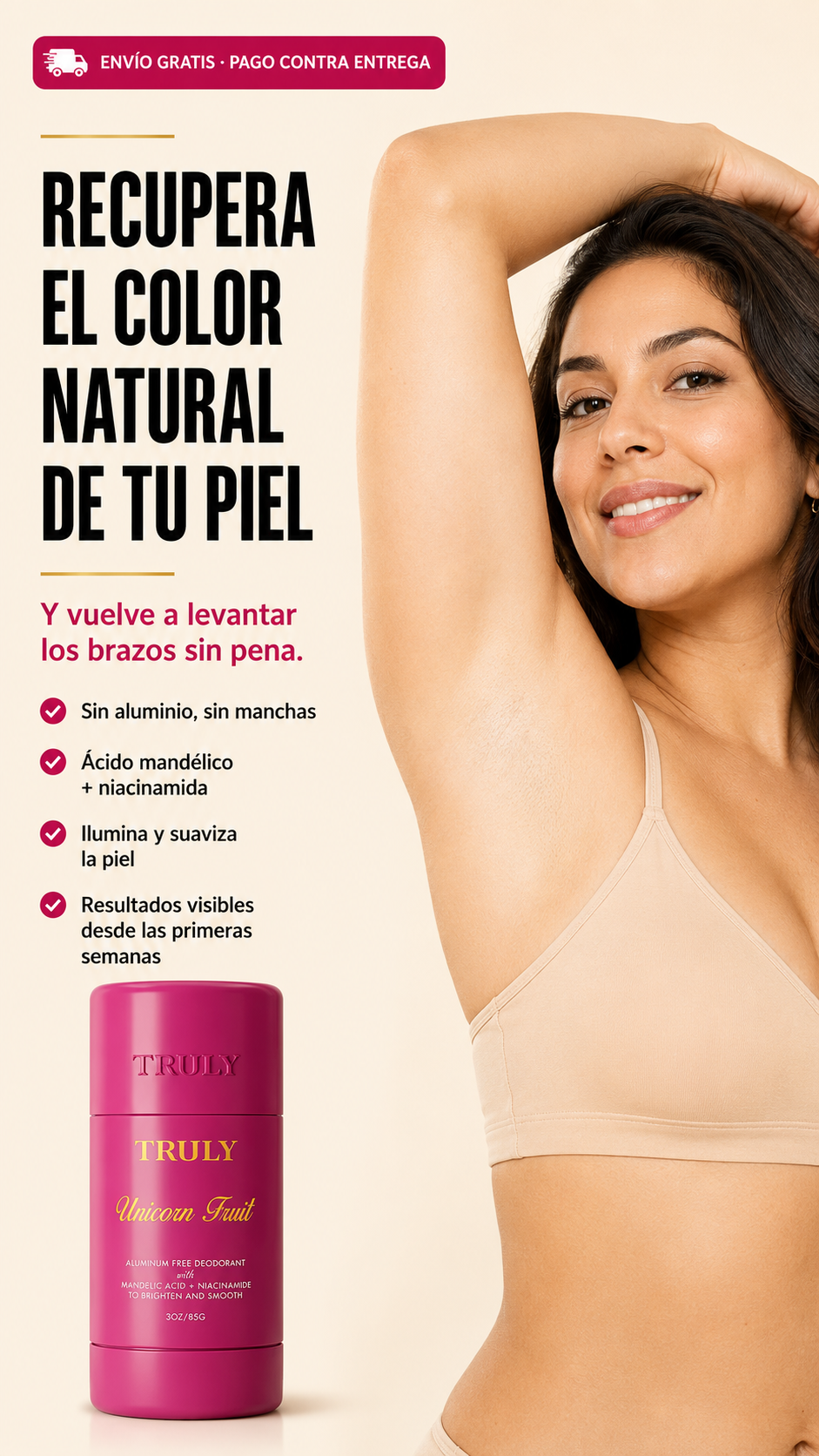TRULY Unicorn Fruit Skin Deodorant 60ML
