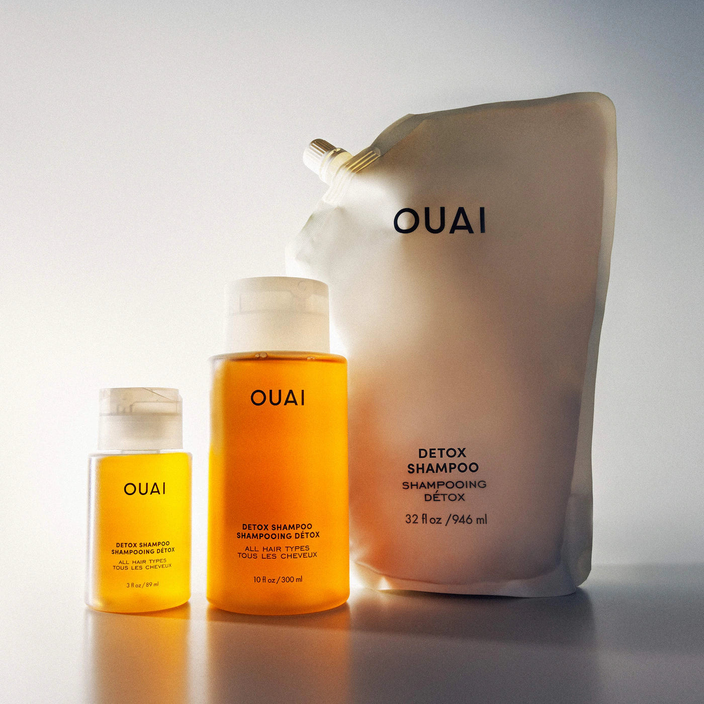OUAI Mini Detox Shampoo – Limpieza Profunda con Vinagre de Manzana